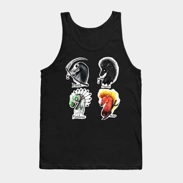 The Four Horsemen (4) Tank Top by Bat13SJx